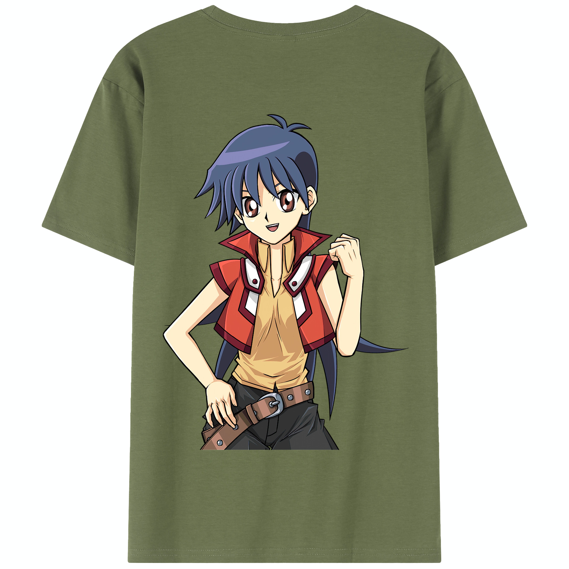 遊☆戯☆王 Yu-Gi-Oh! 綿100％半袖Tシャツ（背面プリント）